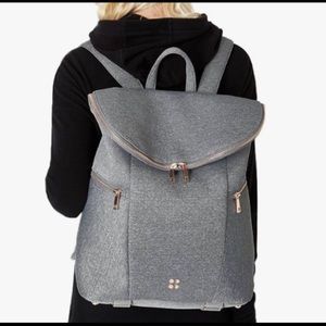 Sweaty Betty Gray Multi Use Backpack Yoga Bag